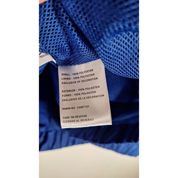 Indianapolis Colts Jacket Blue Gray Nike Windbreaker Warm Up Full Zip Men XXL - Picture 5 of 9